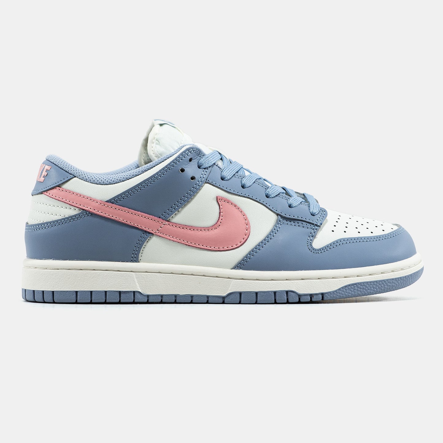 Nike SB Dunk Low Blue White Pink Logo