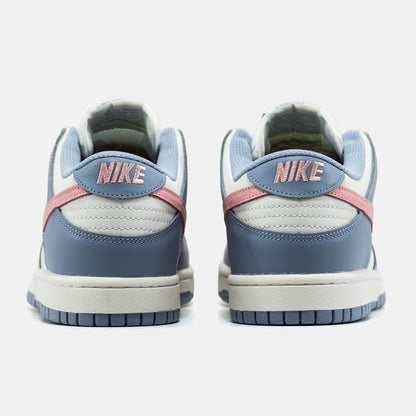 Nike SB Dunk Low Blue White Pink Logo
