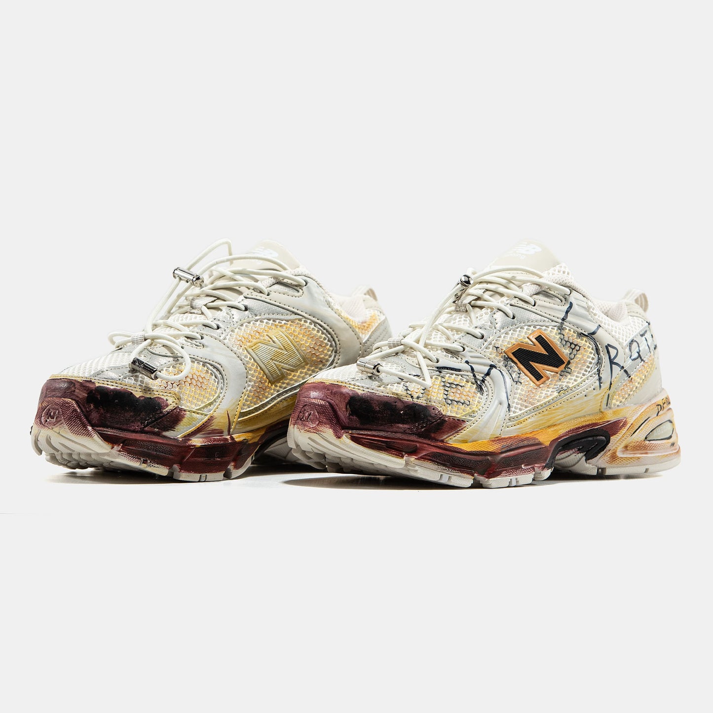 New Balance 530 Custom Edition Beige Red