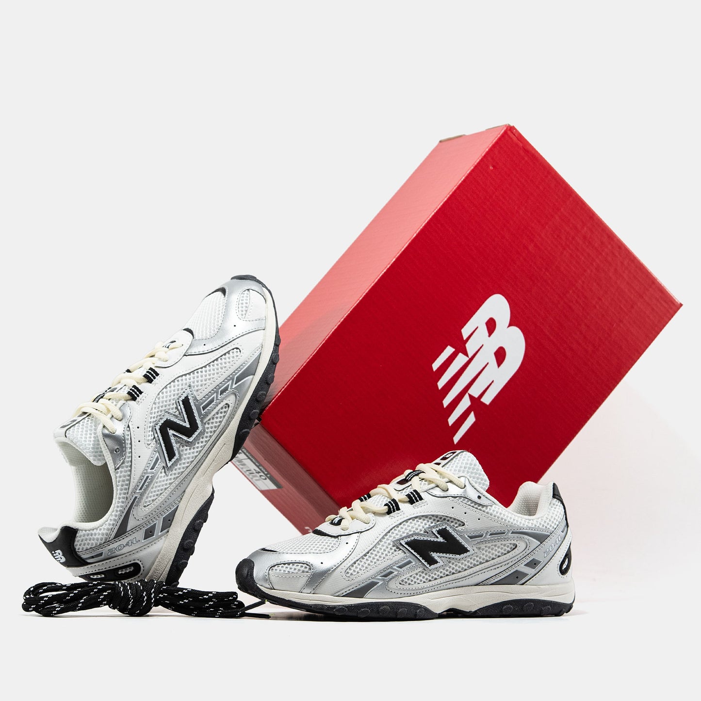 New Balance 204L Silver Metallic Navy / U204LSWD