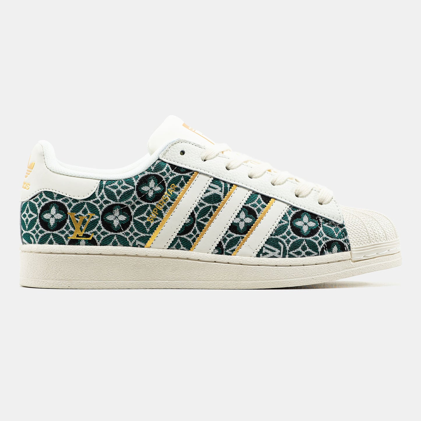 Adidas Superstar x Louis Vuitton Green Beige