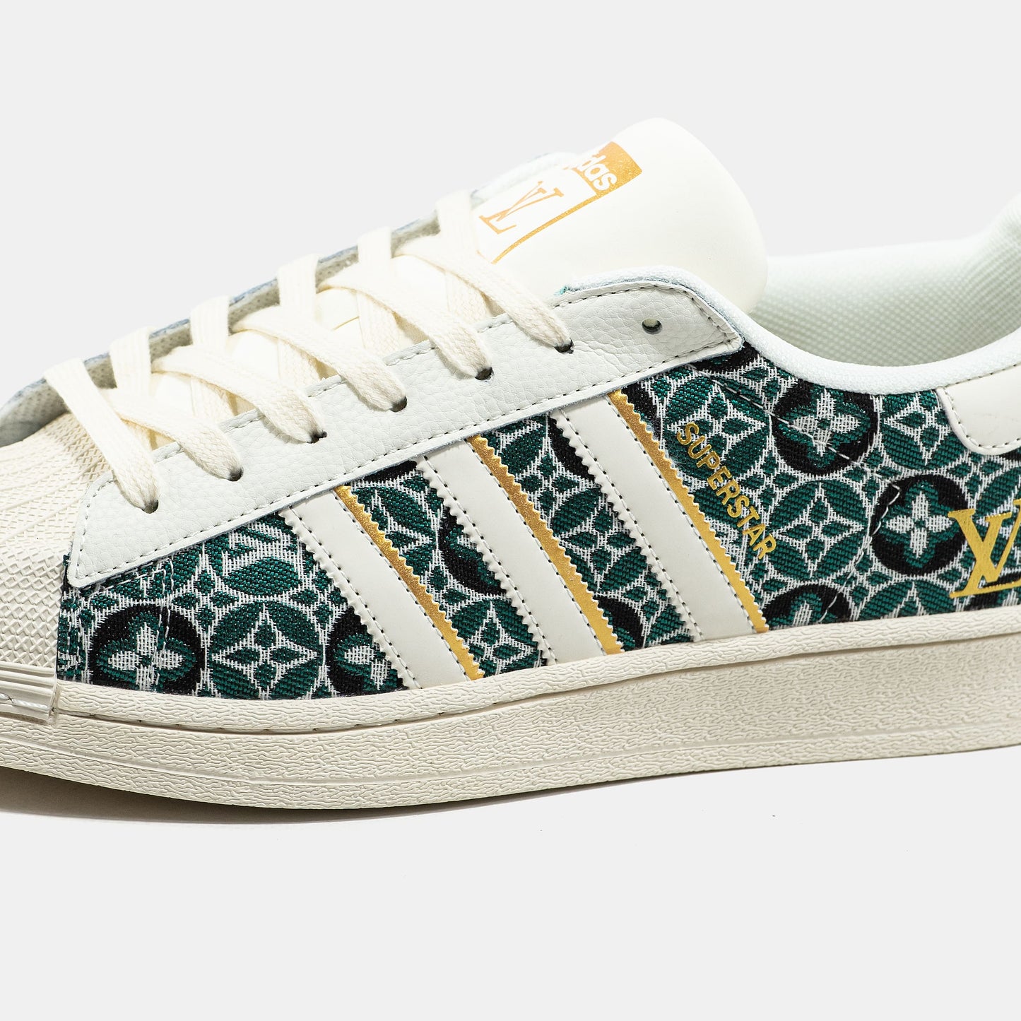 Adidas Superstar x Louis Vuitton Green Beige
