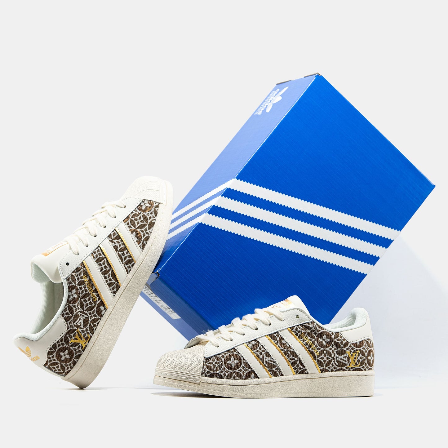 Adidas Superstar x Louis Vuitton Brown Beige