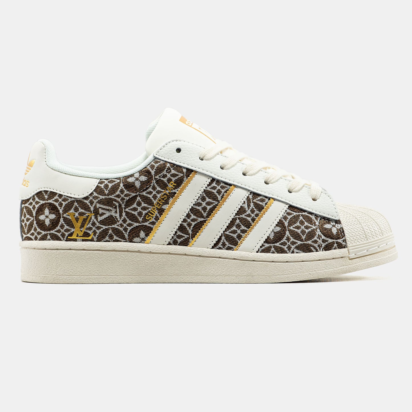 Adidas Superstar x Louis Vuitton Brown Beige