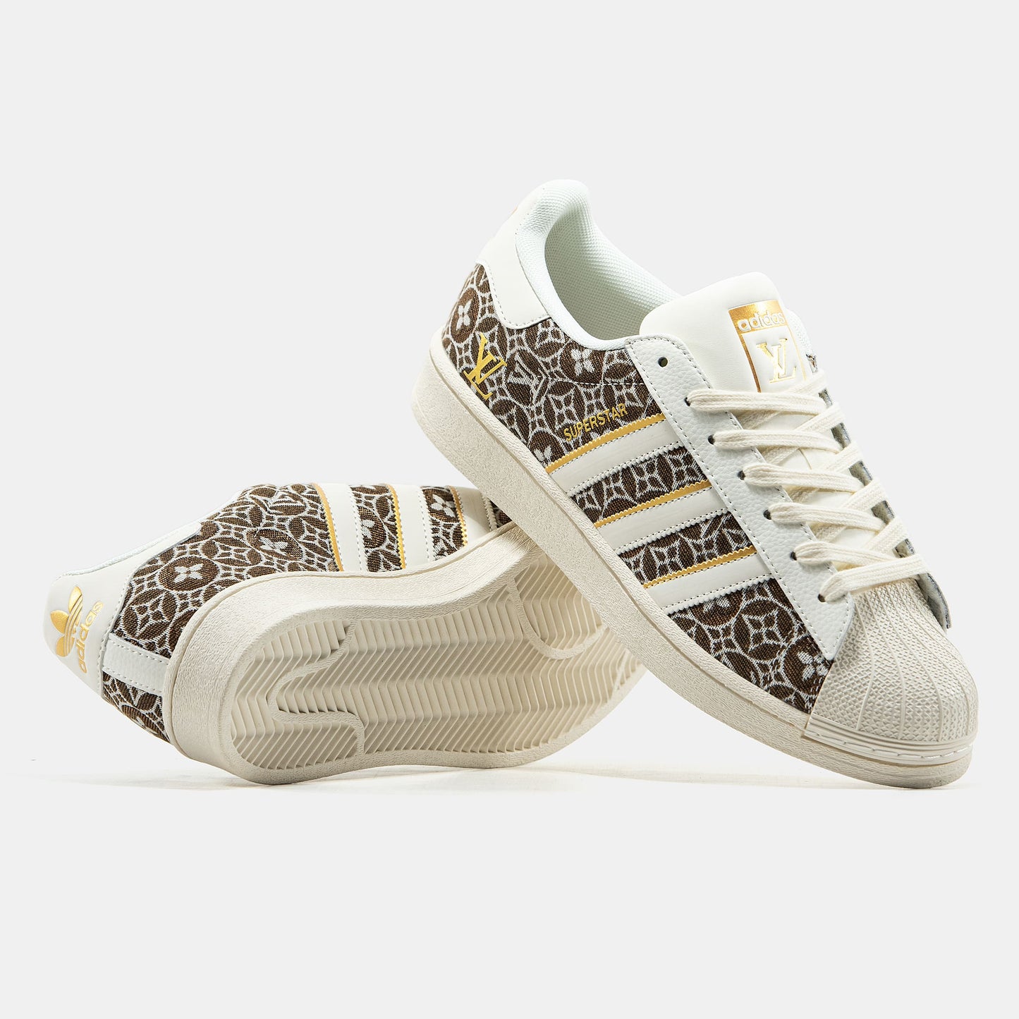 Adidas Superstar x Louis Vuitton Brown Beige