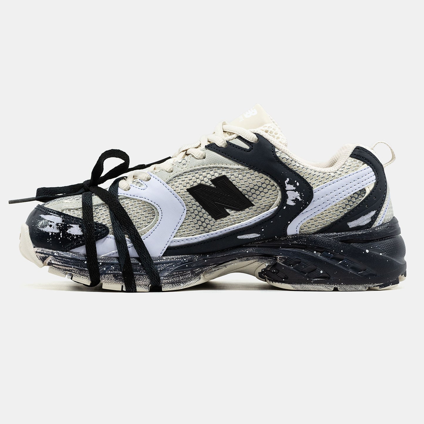 New Balance 530 Custom Beige Black