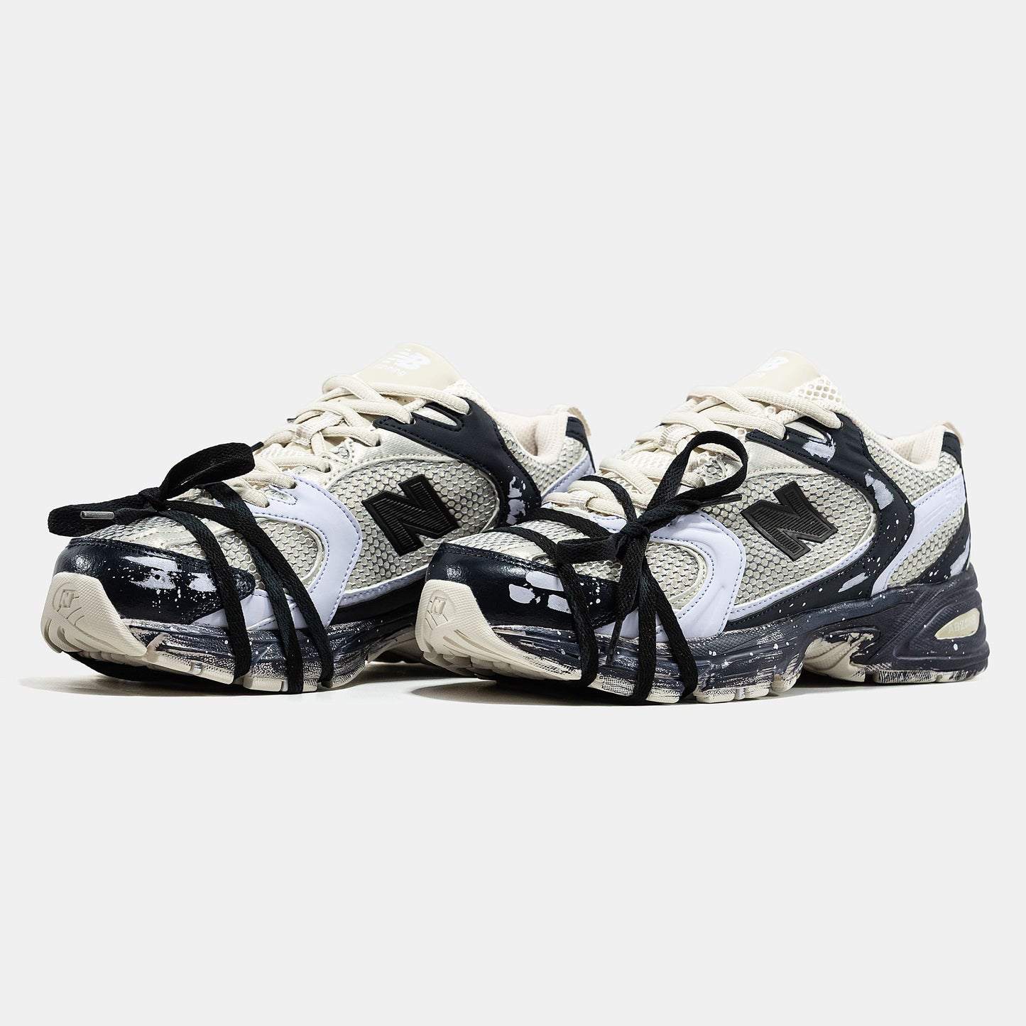 New Balance 530 Custom Beige Black