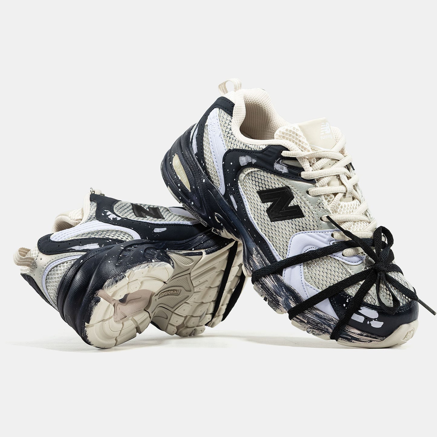 New Balance 530 Custom Beige Black