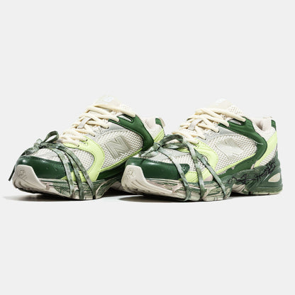 New Balance 530 Custom Beige Green