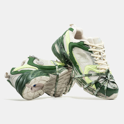 New Balance 530 Custom Beige Green