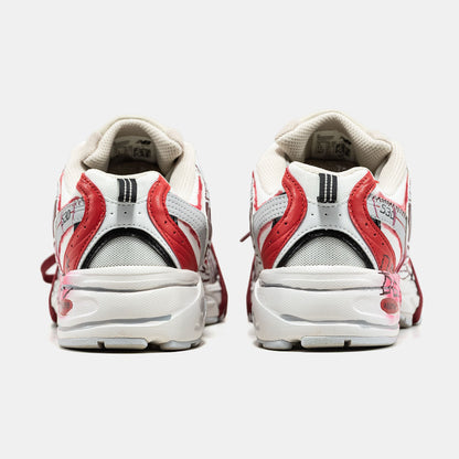 New Balance 530 Custom White Red