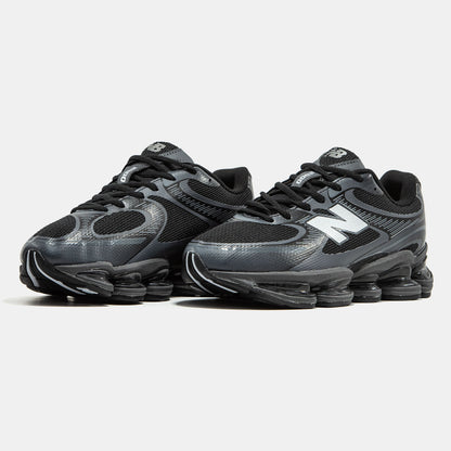 New Balance 2000 Black White Logo