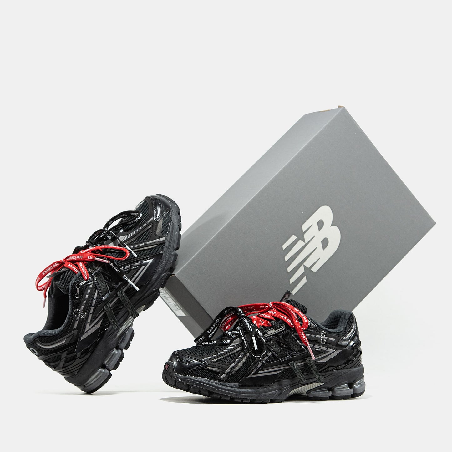 New Balance 1906A Black Red | Black Silver Extreme Laces