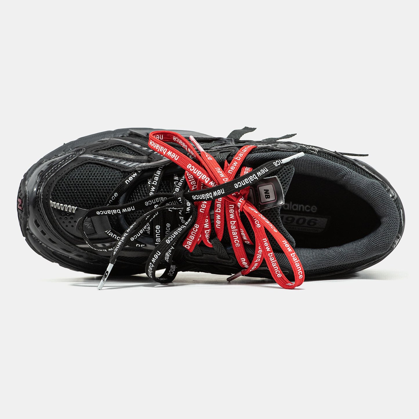 New Balance 1906A Black Red | Black Silver Extreme Laces