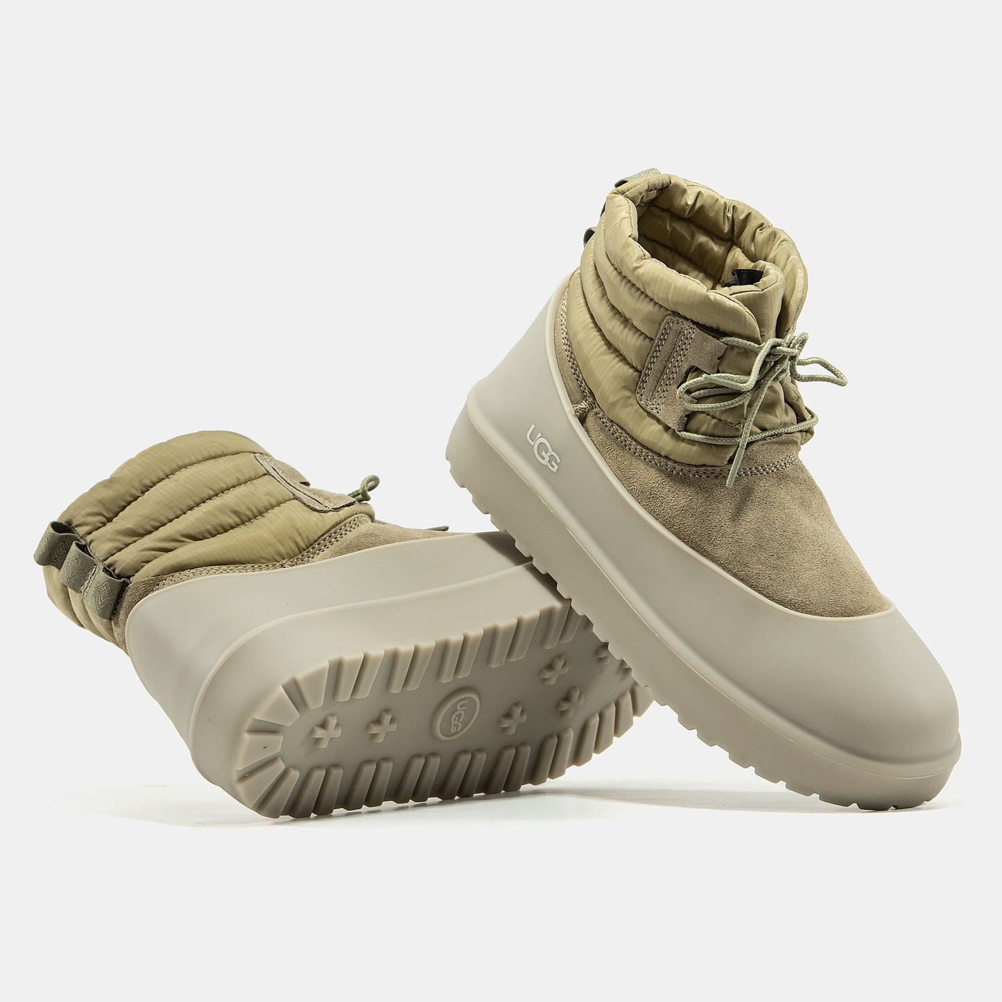 UGG Classic Mini Lace-Up Beige