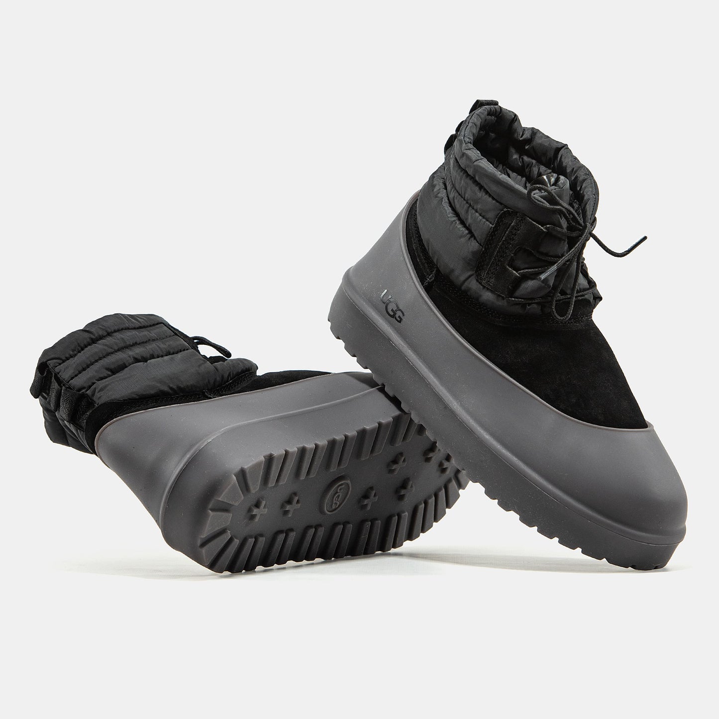 UGG Classic Mini Lace-Up Black