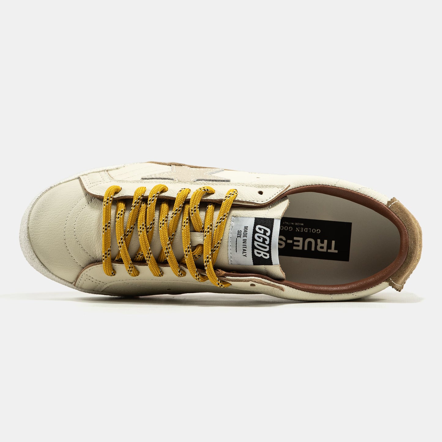 Golden Goose Superstar Beige Brown