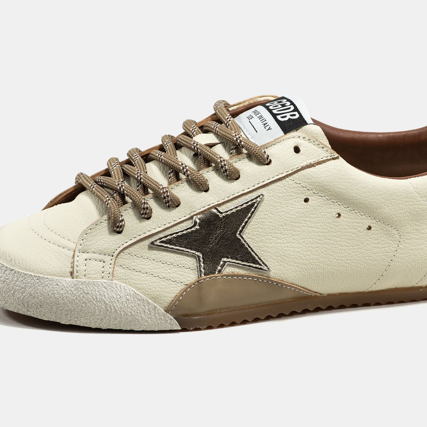 Golden Goose Superstar Beige Brown