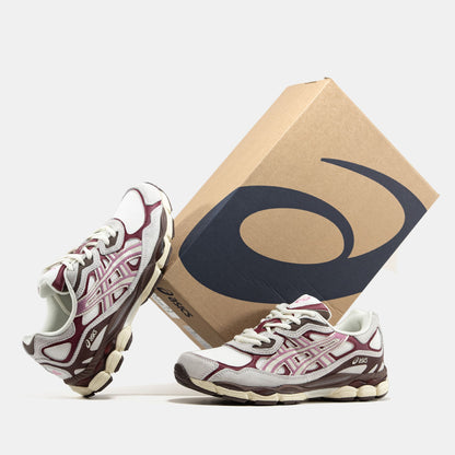 Asics Gel-NYC White Bordo