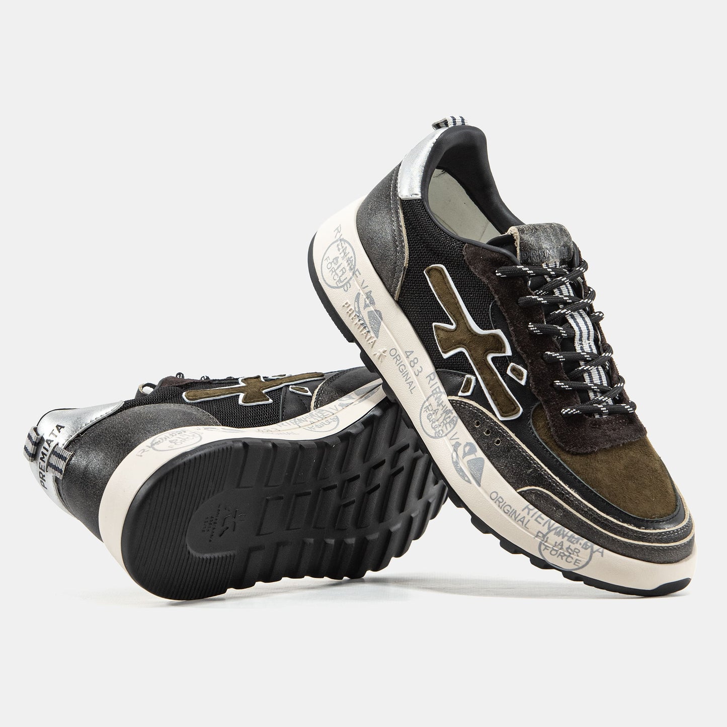 Premiata Nous Brown Black