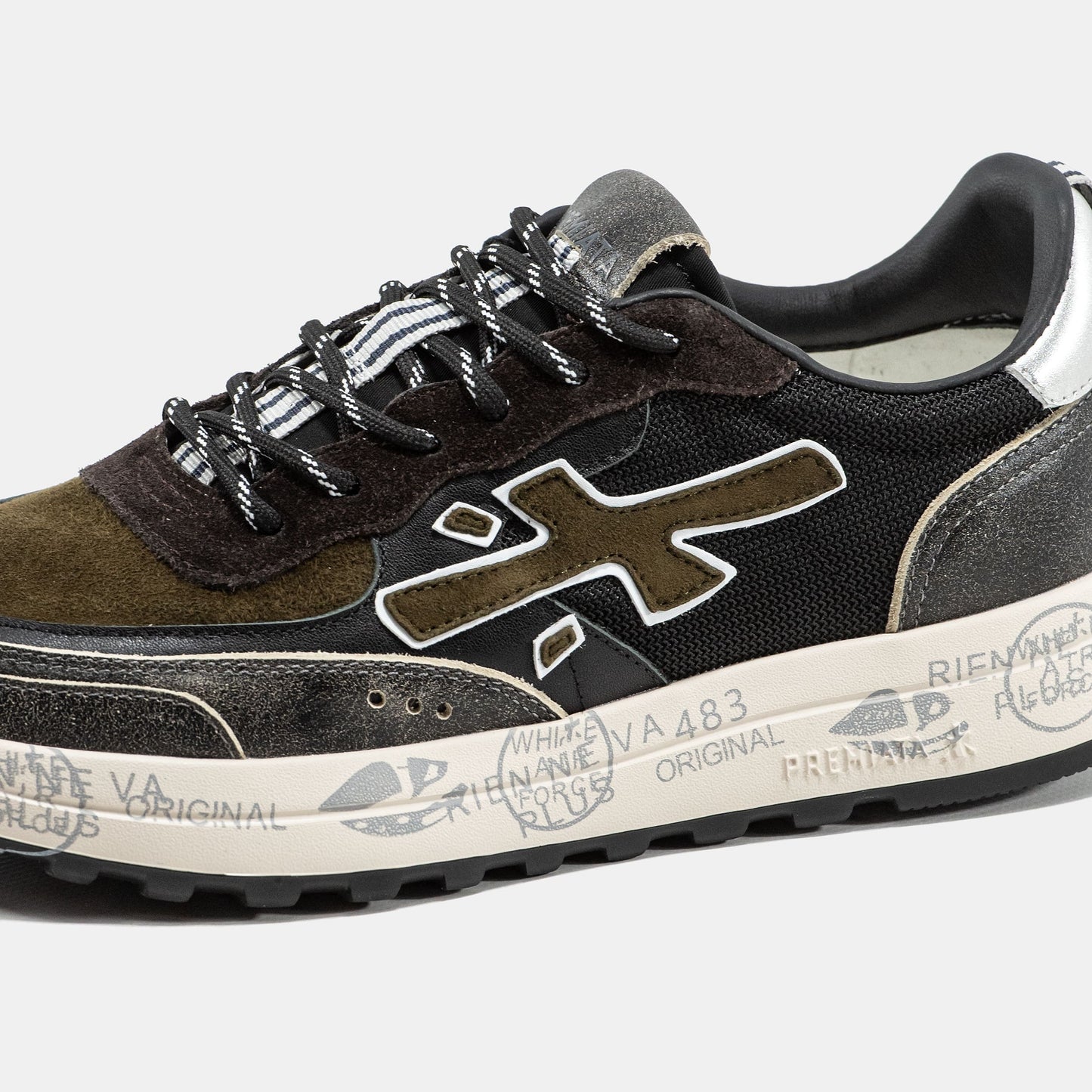 Premiata Nous Brown Black