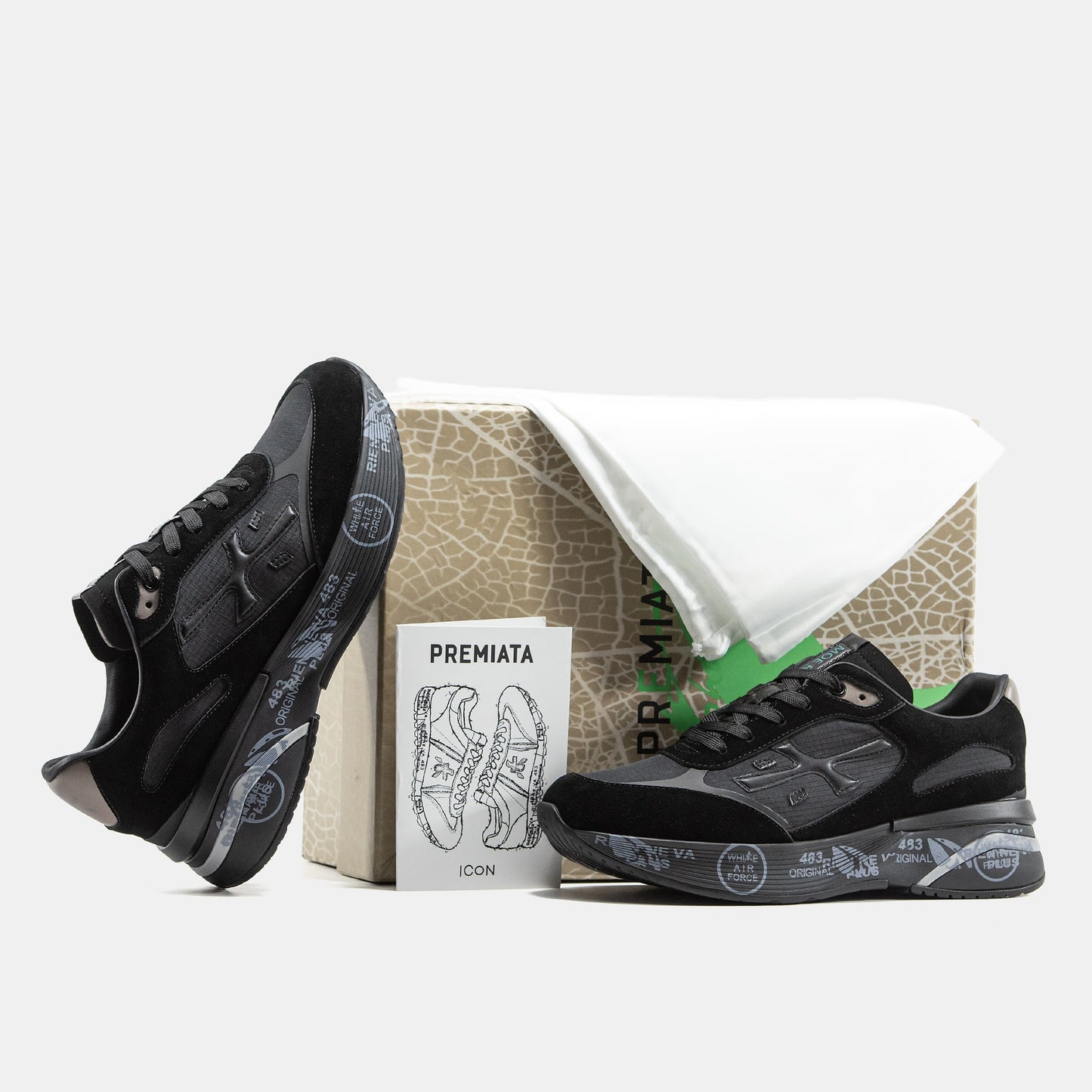 Premiata Moerun Black Grey