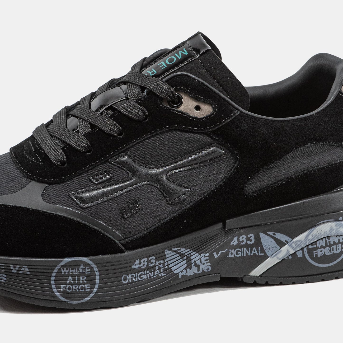 Premiata Moerun Black Grey