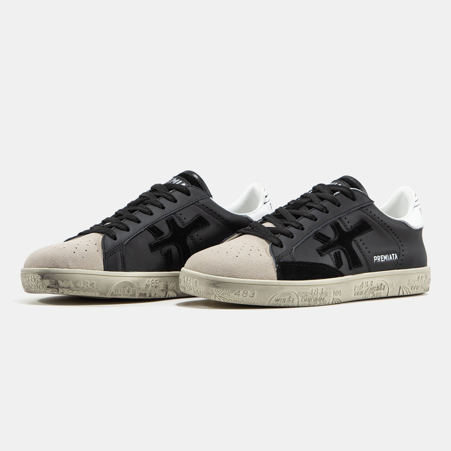 Premiata Steven Black Beige