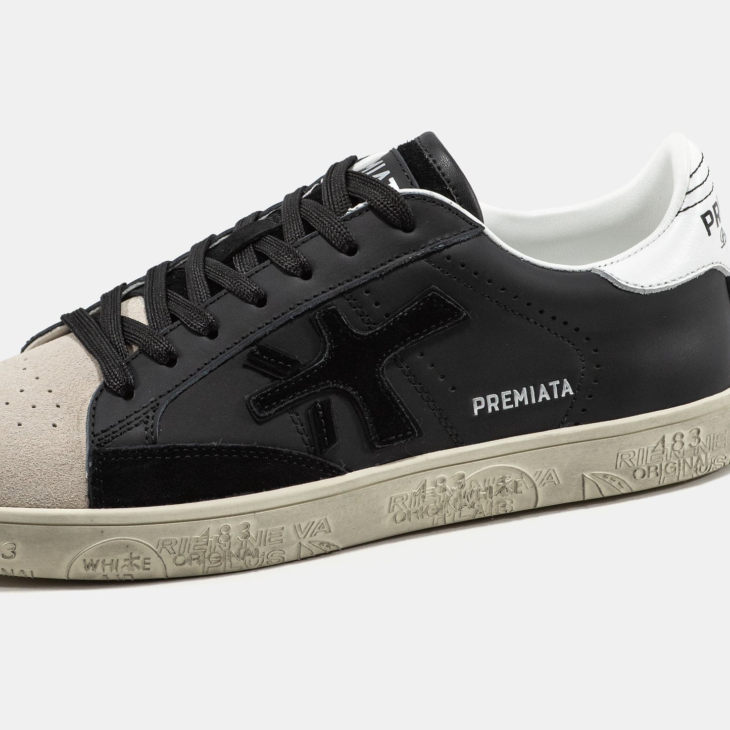Premiata Steven Black Beige