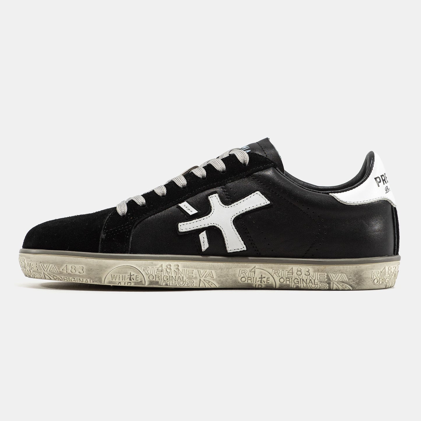 Premiata Steven Black White