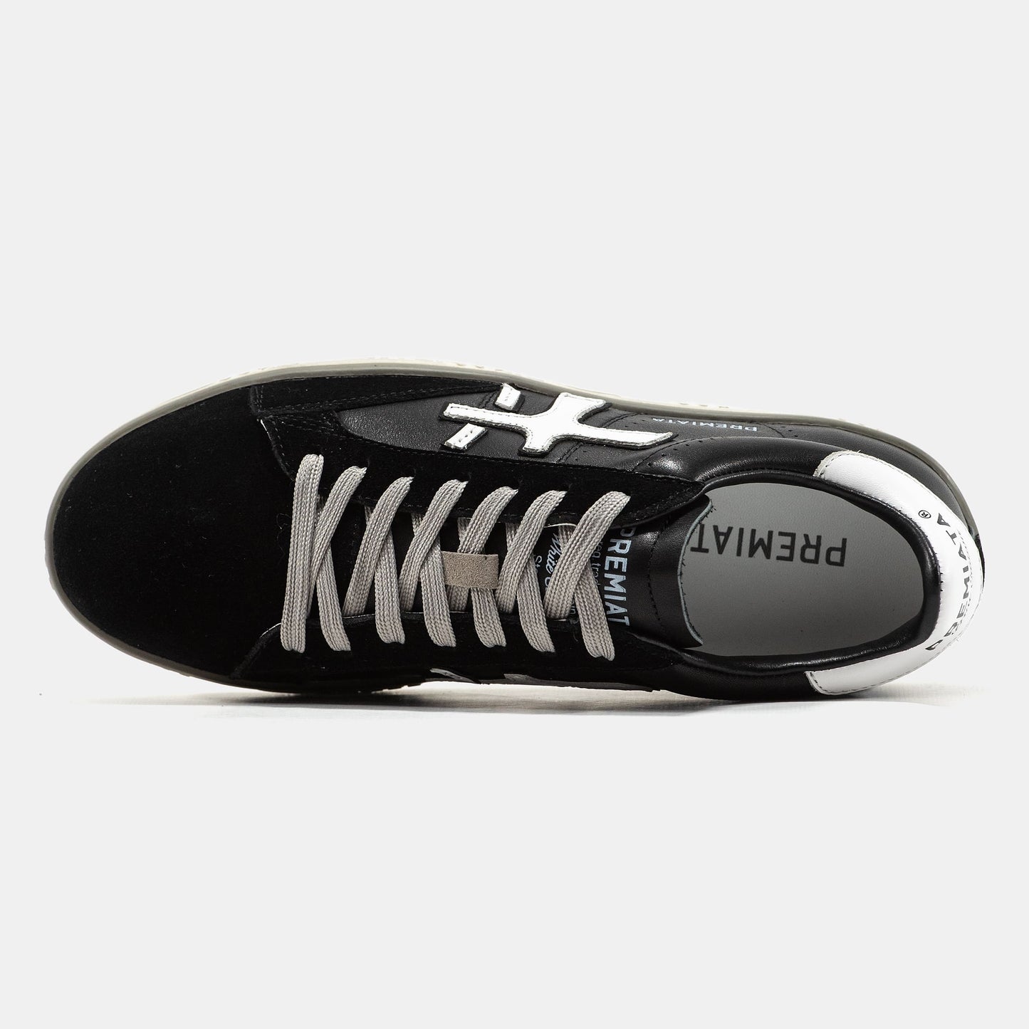 Premiata Steven Black White