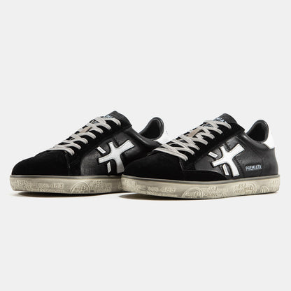 Premiata Steven Black White