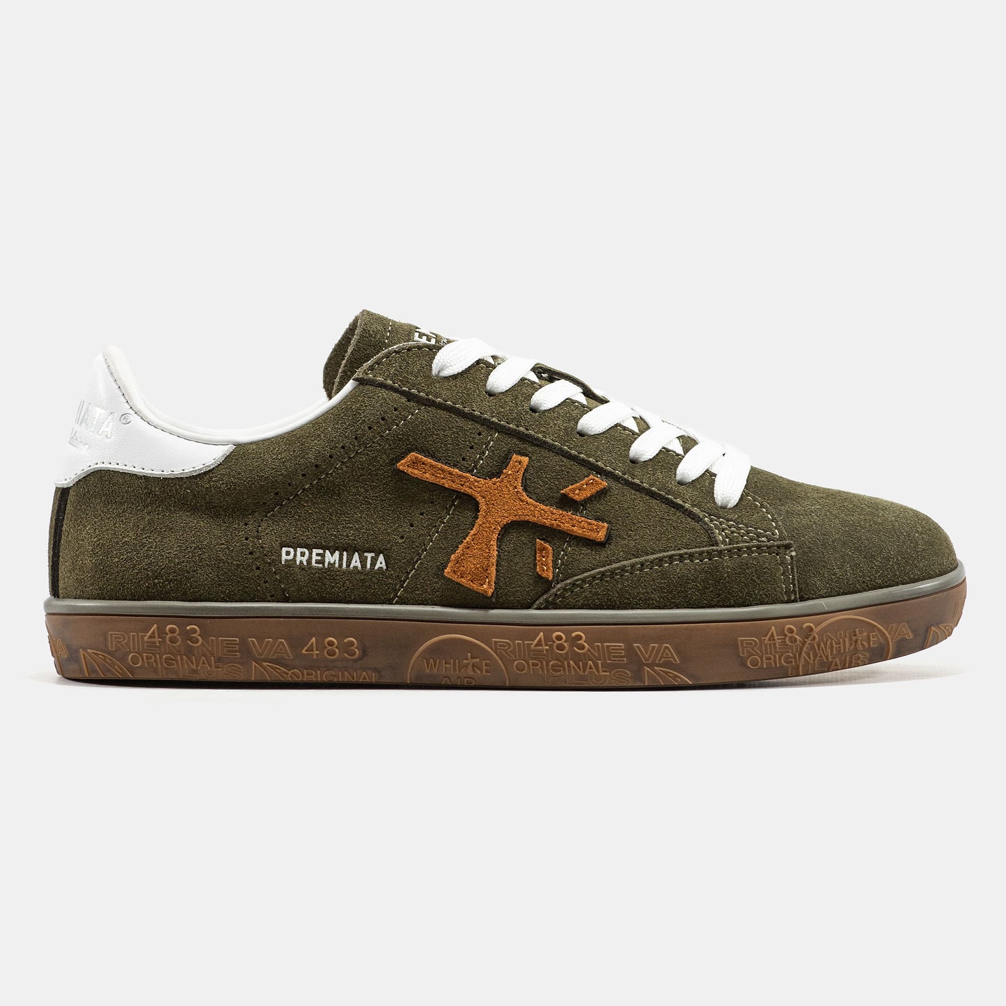 Premiata Steven Olive Orange
