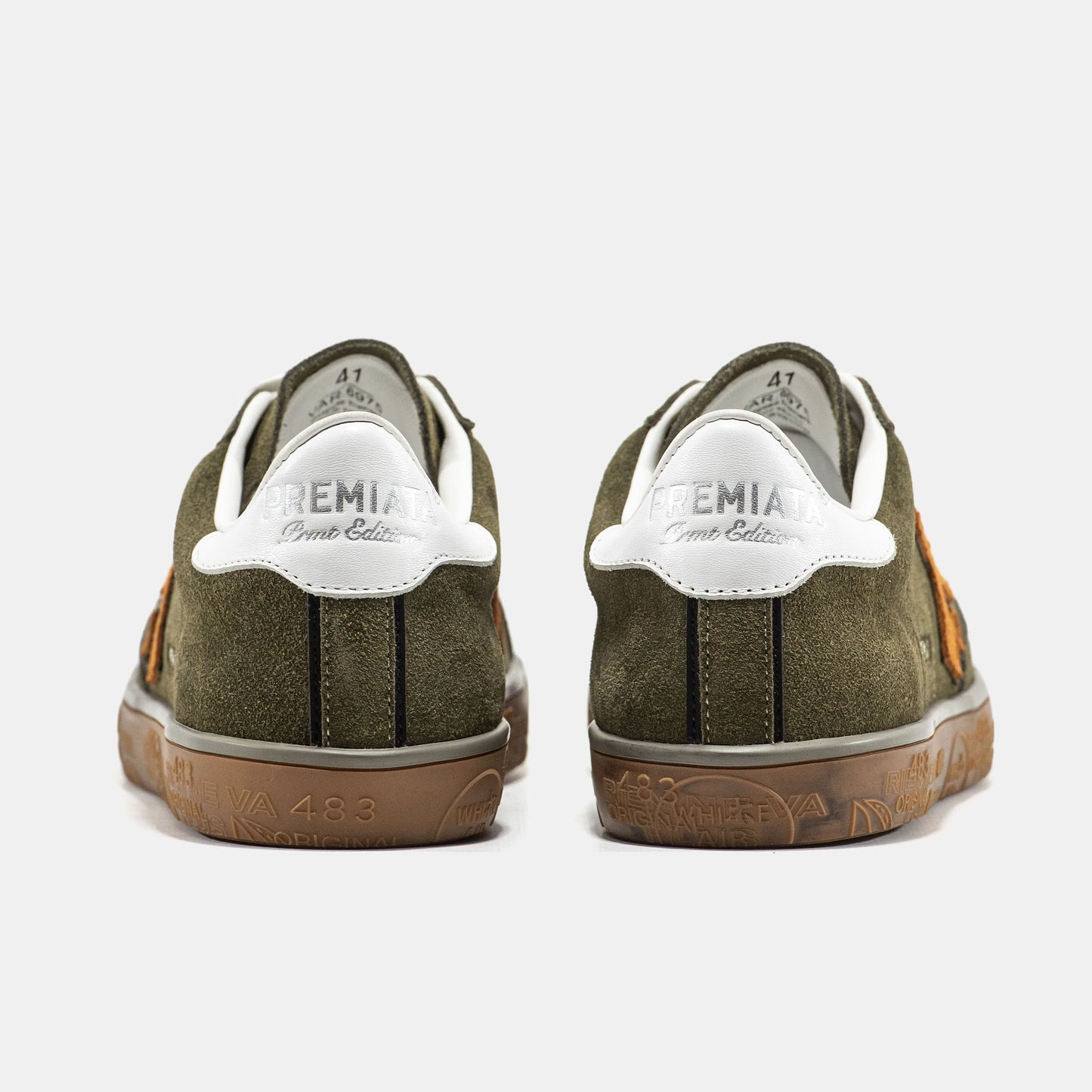 Premiata Steven Olive Orange