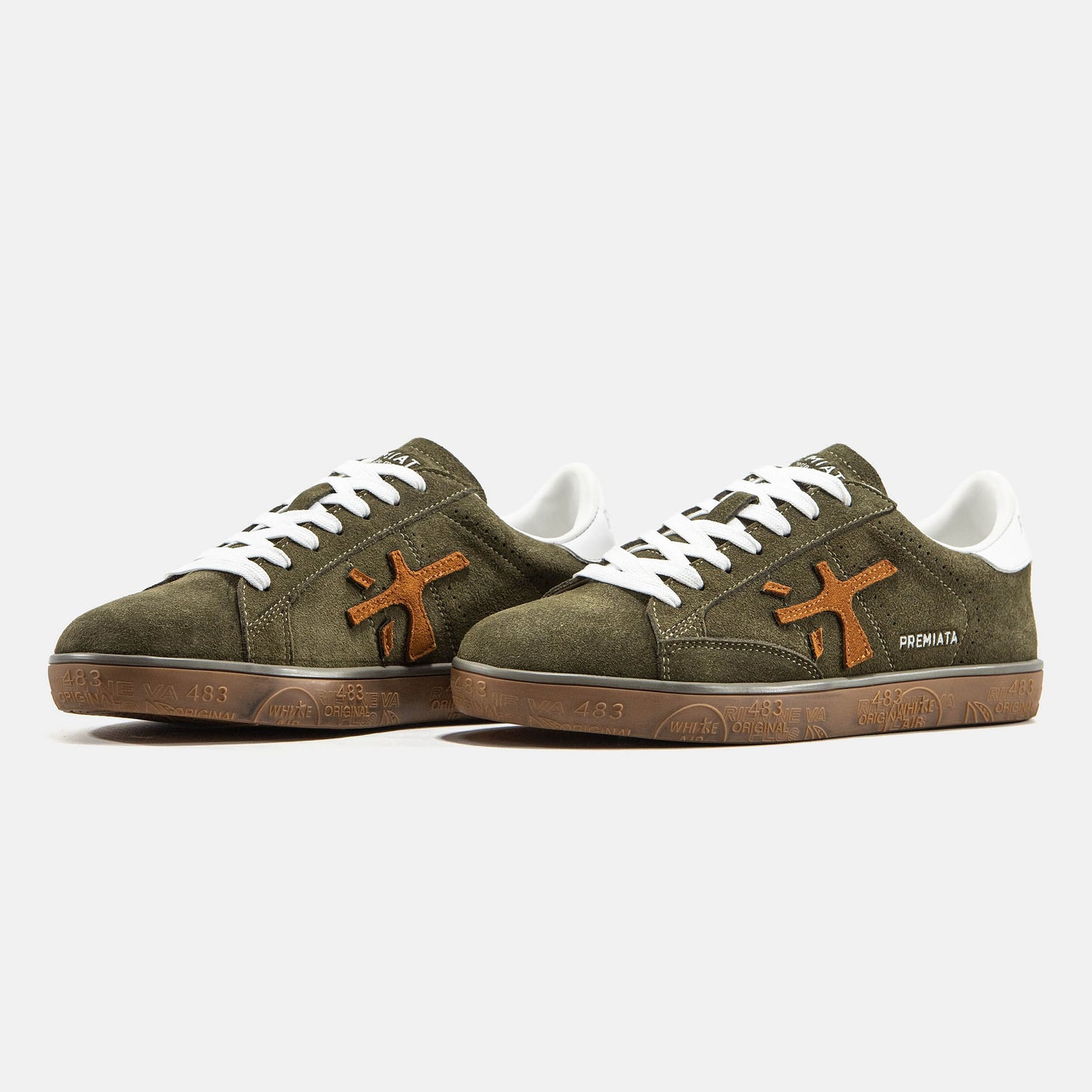 Premiata Steven Olive Orange