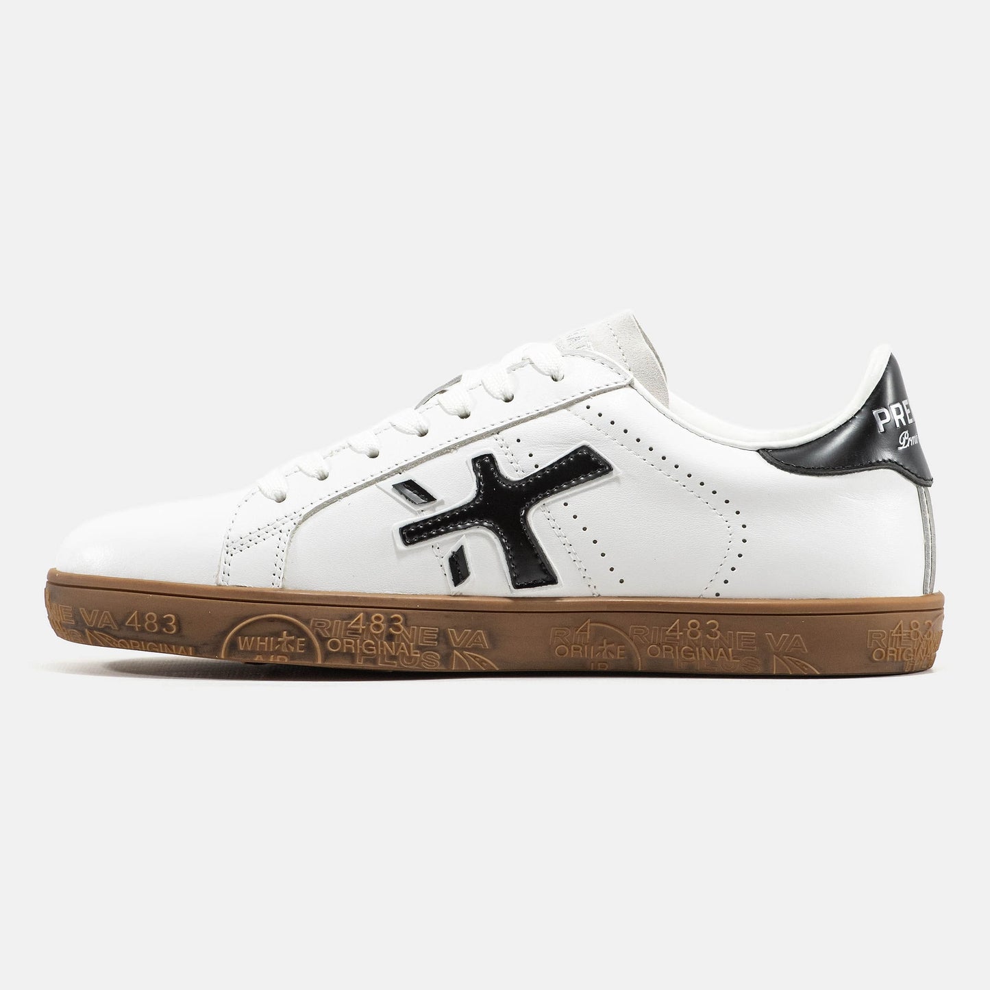 Premiata Steven White Black