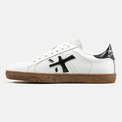 Premiata Steven White Black