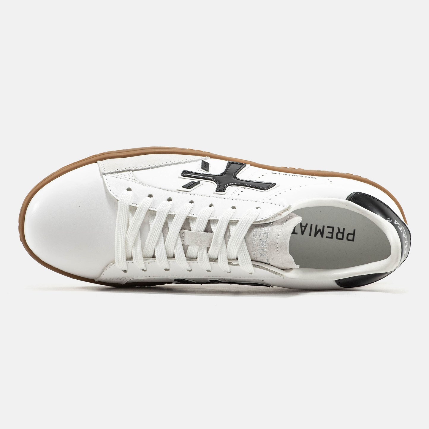Premiata Steven White Black