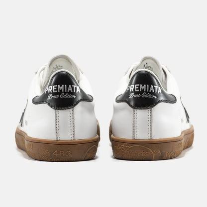 Premiata Steven White Black