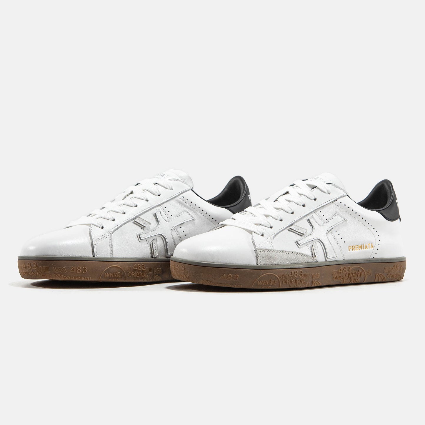Premiata Steven All White
