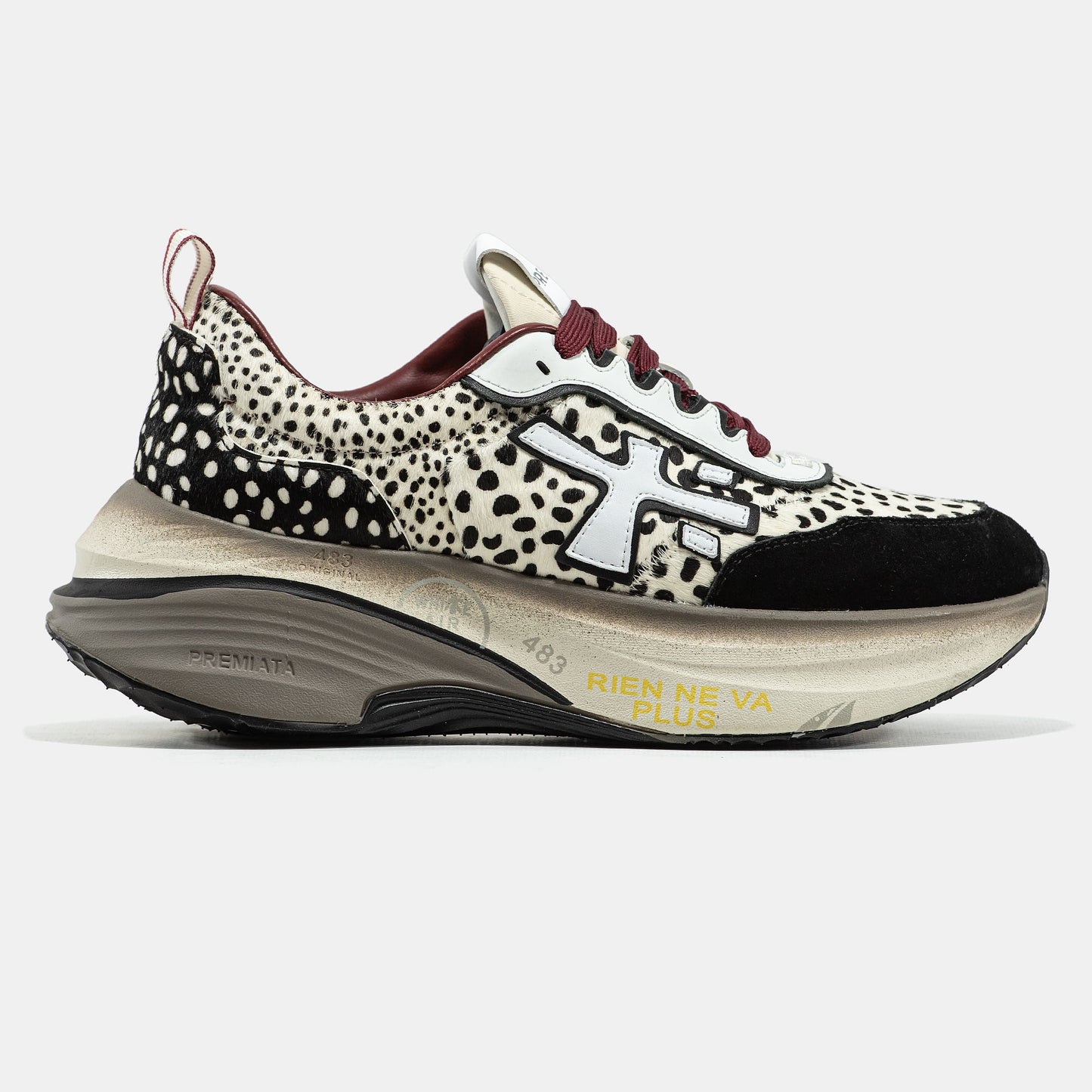 Premiata HILL Leopard Beige