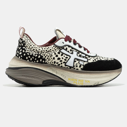Premiata HILL Leopard Beige