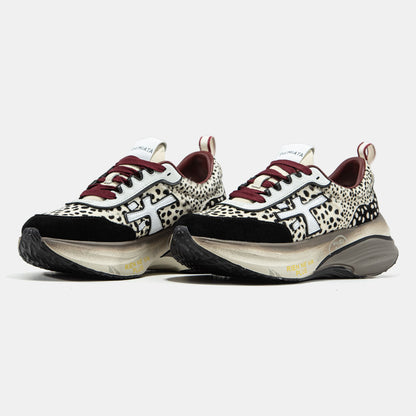 Premiata HILL Leopard Beige