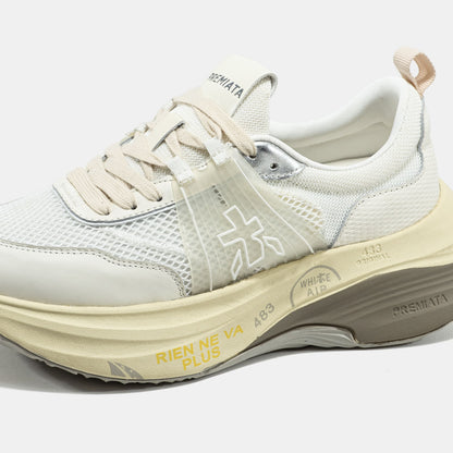 Premiata HILL White Beige