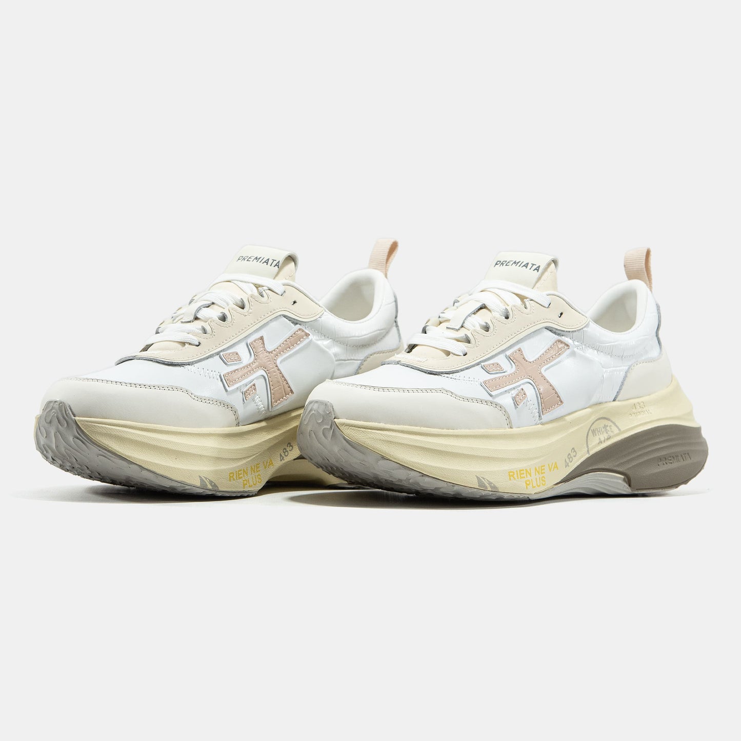 Premiata HILL Beige White