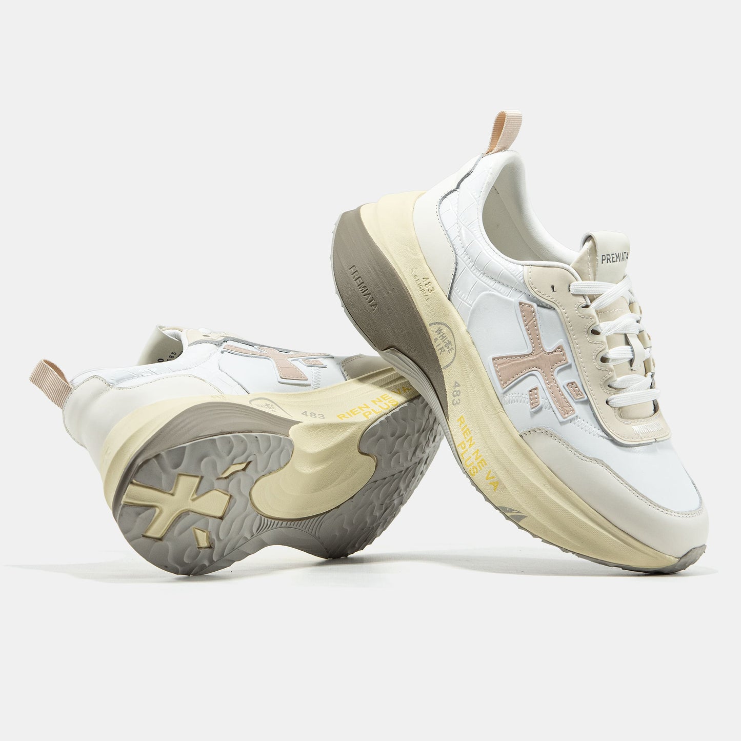 Premiata HILL Beige White