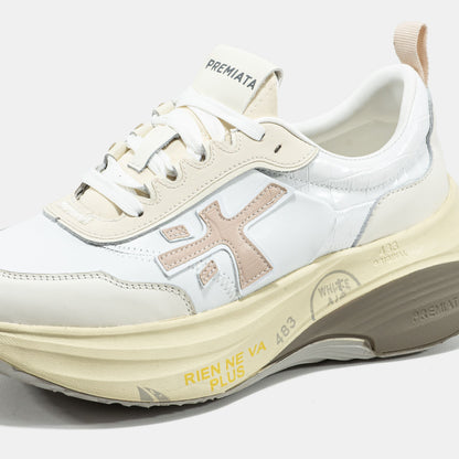 Premiata HILL Beige White
