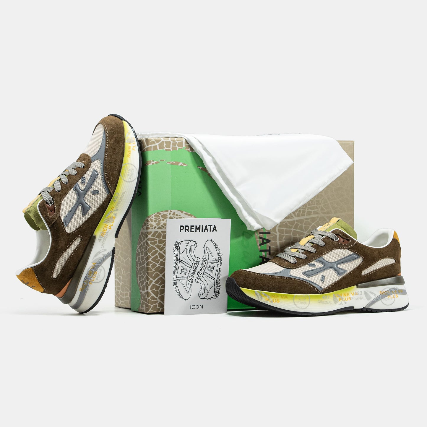 Premiata Moerun Brown Olive