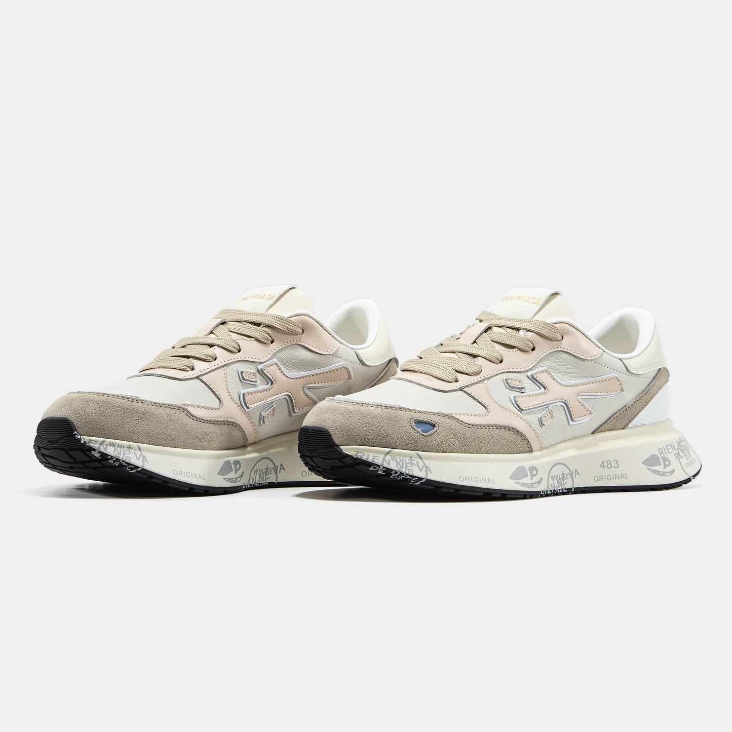 Premiata Lauryn Beige White