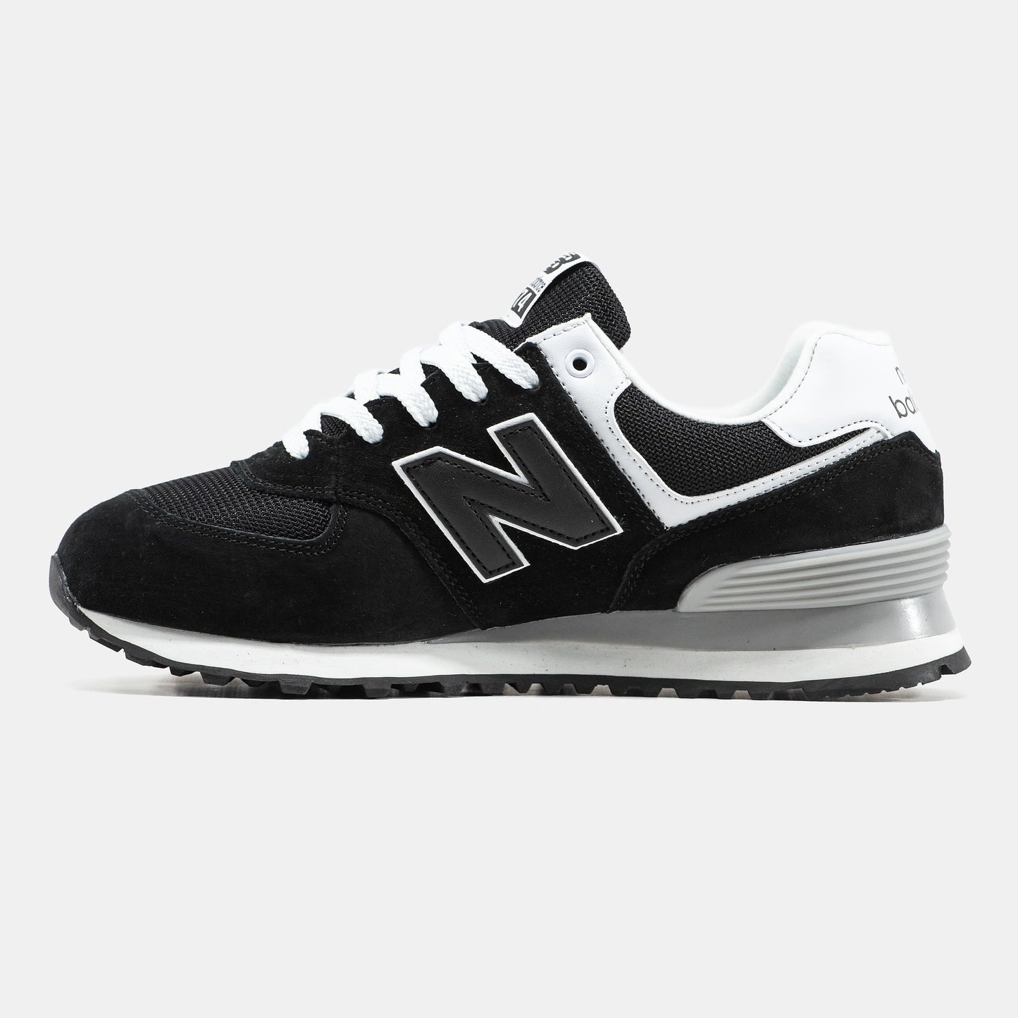 New Balance 574 Black White